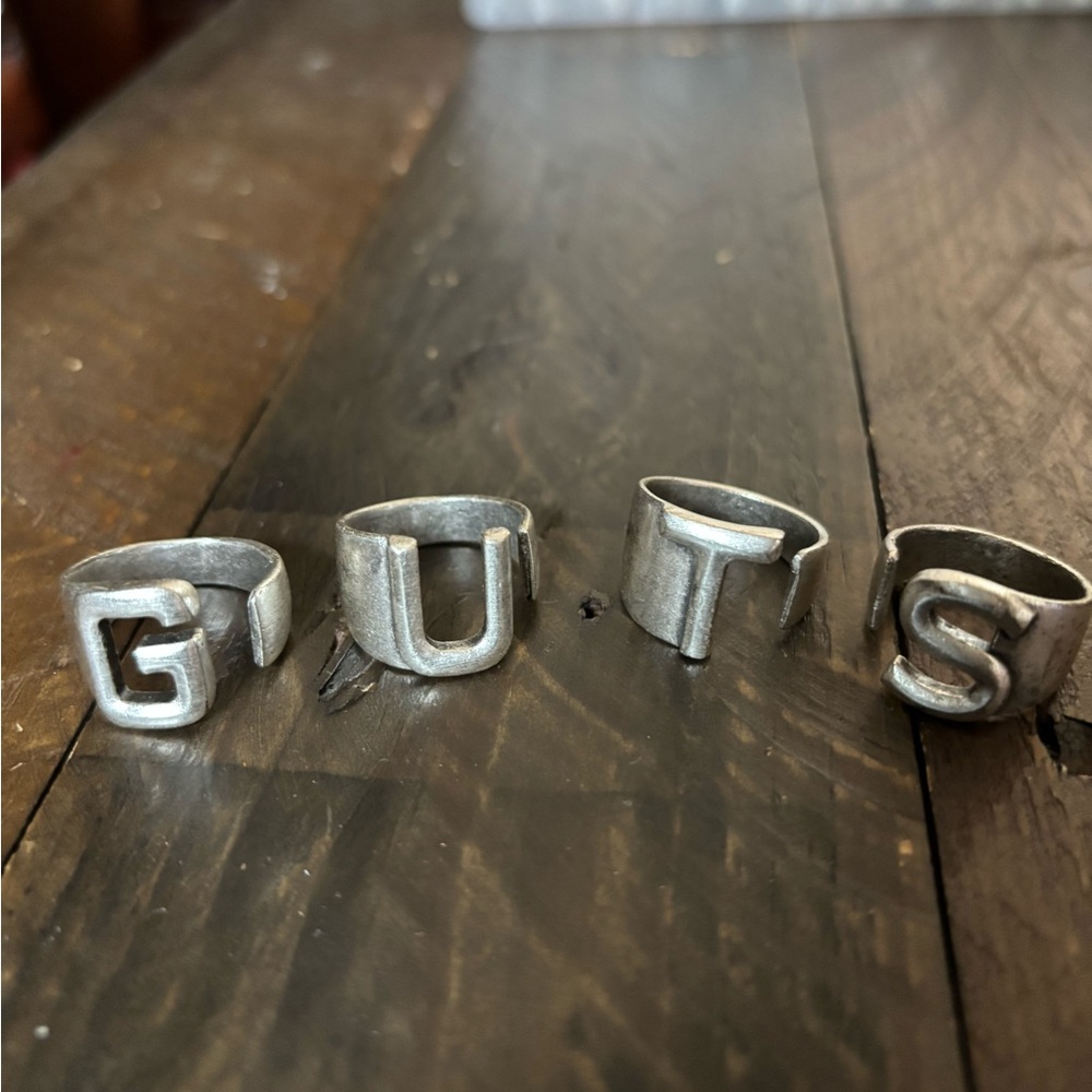 Olivia Rodrigo style GUTS rings